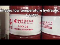 Sinopec 200L L-HV Olio idraulico a bassa temperatura in sistemi idraulici ad alta pressione