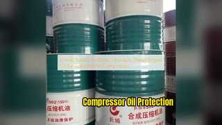 Olio sintetico per compressori diesel rotativi 15W40