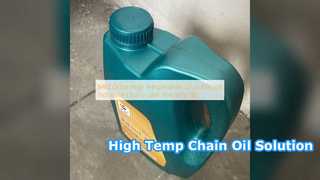 Il miglior olio per catene industriali ad alta temperatura SHT518