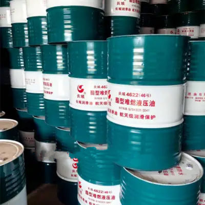 Buon prezzo Sinopec 4622 Ritenuto alla fiamma di tipo Ester Olio idraulico per l'industria siderurgica in linea