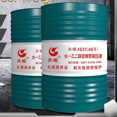 Buon prezzo 200L fluido idraulico resistente alle fiamme con acqua-glicolo 4631 Lubrificante Sinopec in linea