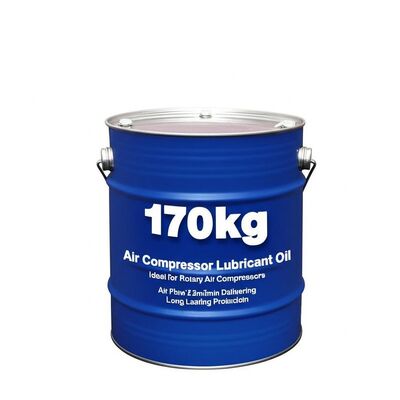 Buon prezzo 170 kg compressore d'aria olio lubrificante ideale per compressori d'aria rotativi flusso d'aria 2,2m3min fornendo protezione duratura in linea