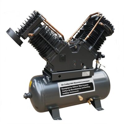 Buon prezzo Compressore a parete raffreddato ad aria progettato per fornire una pressione di 8 bar perfetto per ambienti di produzione e di laboratorio in linea