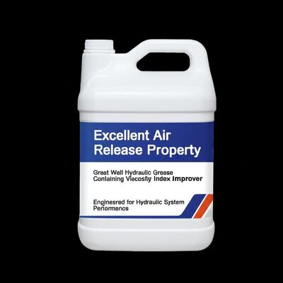qualità Eccellente proprietà di rilascio dell'aria. Grasso idraulico Great Wall contenente miglioratore dell'indice di viscosità progettato per le prestazioni del sistema idraulico fabbrica